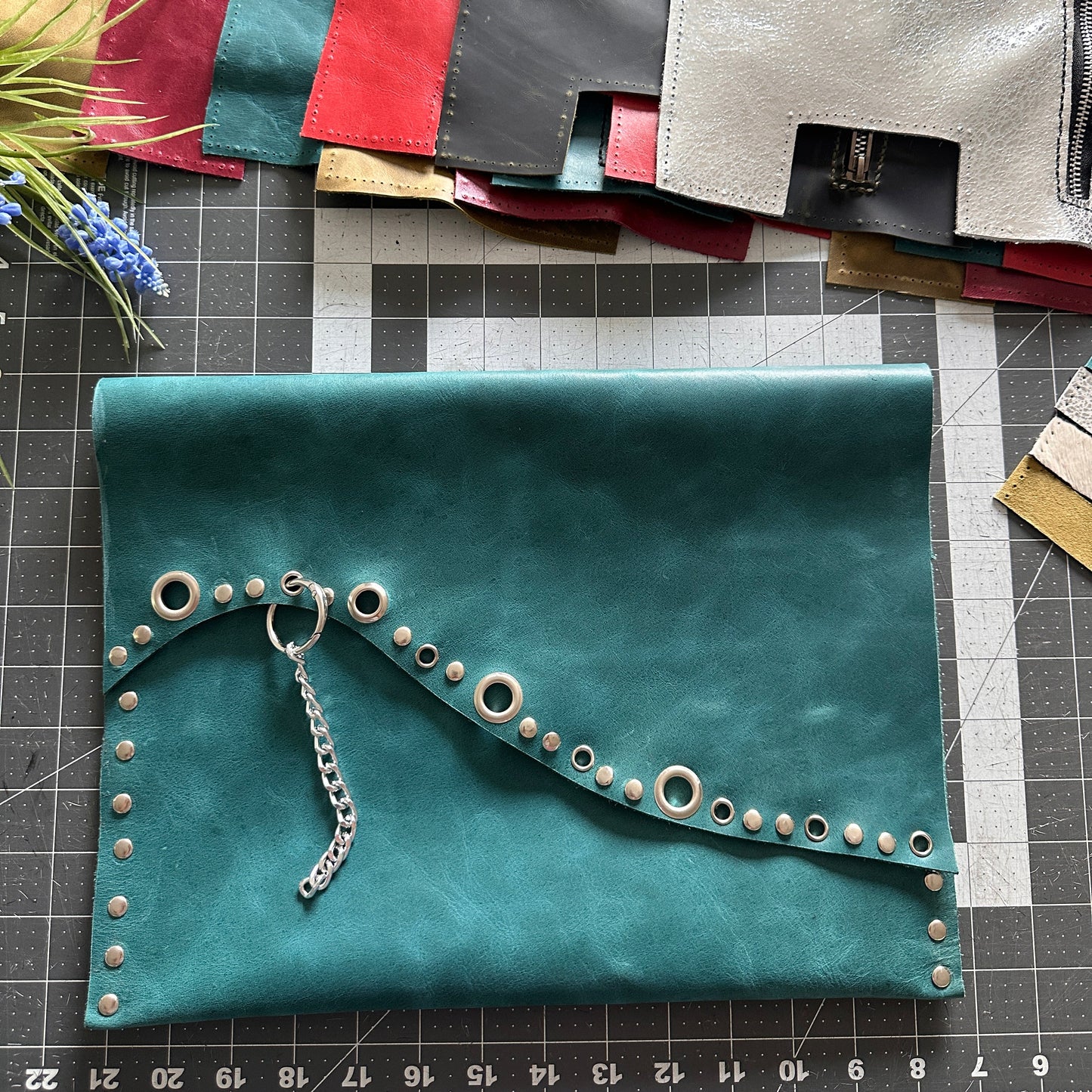 20 - aqua laptop cover