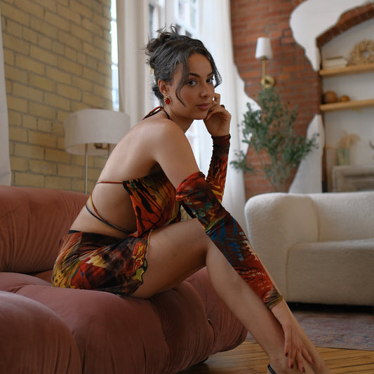 BUTTERFLY EFFECT SKIRT